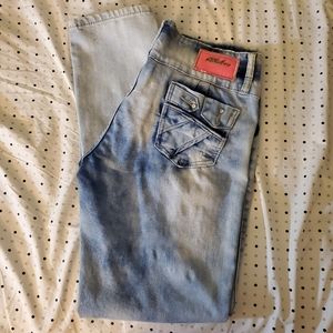 Columbian blue skinny jeans size 9